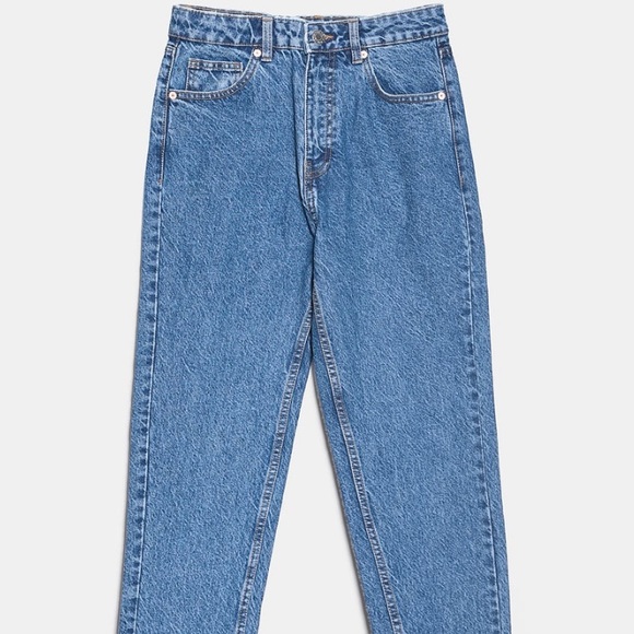 🦋 ZARA Mom Fit Jeans 🦋 - Picture 4 of 5